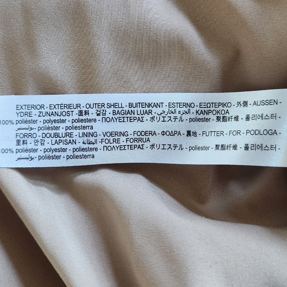 Zara Light Taupe Puffer Jacket - Picture 12 of 12